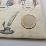 2012 First Day Coin Cover - Charles Dickens 200th Birth Anniversary £2 Pounds Coin PNC Cover - UK FDC Royal Mail Obverse