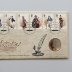 2012 First Day Coin Cover - Charles Dickens 200th Birth Anniversary £2 Pounds Coin PNC Cover - UK FDC Royal Mail Right