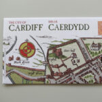 2012 First Day Coin Cover - The City of Cardiff £1 Pounds Coin PNC Cover - UK FDC Royal Mail Left