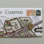 2012 First Day Coin Cover - The City of Cardiff £1 Pounds Coin PNC Cover - UK FDC Royal Mail Right