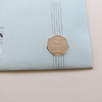 2013 First Day Coin Cover - Benjamin Britten Centenary of Birth 50p Pence Coin PNC Cover - UK FDC Royal Mail Obverse