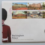 2014 First Day Medal Cover - Buckingham Palace Medallion PNC Cover - UK FDC Royal Mail Left