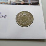 2016 First Day Coin Cover - HM The Queen's 90th Birthday £5 Pounds Coin PNC Cover - UK FDC Royal Mail Obverse