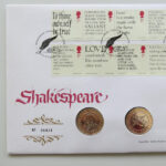 2016 First Day Coin Cover - William Shakespeare 400th Anniversary 3x £2 Pounds Coin PNC Cover - UK FDC Royal Mail Left