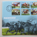 2017 First Day Medal Cover - A Celebration of Racehorse Legends PNC Cover - UK FDC Royal Mail Left