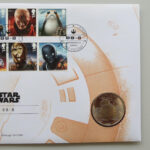 2017 First Day Medal Cover - Star Wars BB-8 Astromech Droid PNC Cover - UK FDC Royal Mail Right