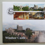 2017 First Day Medal Cover - Windsor Castle PNC Cover - UK FDC Royal Mail Left