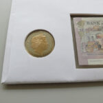 2002 First Day Coin Cover - The Queen's Golden Jubilee £5 Banknote & Silver £5 Pound Coin PNC Cover Reverse