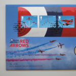 2018 First Day Coin Cover - Royal Air Force Red Arrows £2 Pounds Coin PNC Cover - UK FDC Royal Mail Left