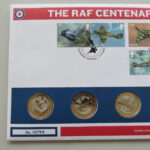 2018 First Day Coin Cover - The RAF Centenary 4x £2 Pounds Coin PNC Cover - UK FDC Royal Mail Left