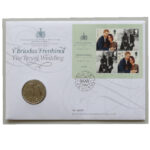 2018 First Day Coin Cover - The Royal Wedding Prince Harry & Meghan £5 Pounds Coin PNC Cover - UK FDC Royal Mail Face