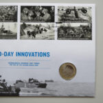 2019 First Day Coin Cover - D-Day Innovations £2 Pounds Coin PNC Cover - UK FDC Royal Mail Right