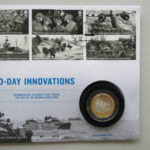 2019 First Day Coin Cover - D-Day Innovations Silver Proof £2 Pounds Coin PNC Cover - UK FDC Royal Mail Right