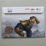 2019 First Day Medal Cover - Marvel Avengers Medal PNC Cover - UK FDC Royal Mail Back
