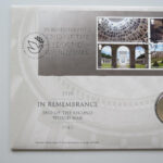 2020 First Day Coin Cover - In Remembrance End of The Second World War £5 Pounds Coin PNC Cover - UK FDC Royal Mail Left