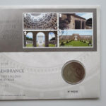 2020 First Day Coin Cover - In Remembrance End of The Second World War £5 Pounds Coin PNC Cover - UK FDC Royal Mail Right