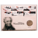 2020 First Day Coin Cover - William Wordsworth 250th Birth Anniversary £5 Pounds Coin PNC Cover - UK FDC Royal Mail Face