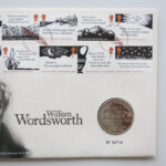 2020 First Day Coin Cover - William Wordsworth 250th Birth Anniversary £5 Pounds Coin PNC Cover - UK FDC Royal Mail Right