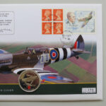 2006 Coin First Day Covers - The Spitfire Flown Silver Proof £5 Pounds Coin PNC Cover - UK FDC - Right