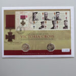 2006 Coin First Day Covers - Victoria Cross 150th Anniversary 2x Silver Proof 50p Pence Coin PNC Cover - UK FDC - Face