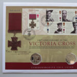 2006 Coin First Day Covers - Victoria Cross 150th Anniversary 2x Silver Proof 50p Pence Coin PNC Cover - UK FDC - Left