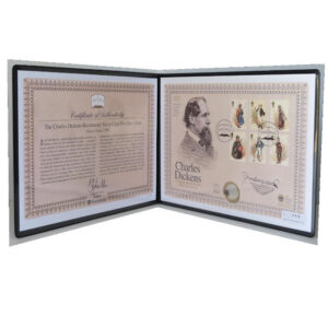 2012 Coin First Day Covers - Charles Dickens Bicentenary Silver Proof £2 Pounds Coin PNC Cover - UK FDC - Front