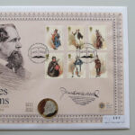 2012 Coin First Day Covers - Charles Dickens Bicentenary Silver Proof £2 Pounds Coin PNC Cover - UK FDC - Right