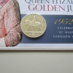 2012 Coin First Day Covers - HM Queen Elizabeth II Golden Jubilee Silver Proof £5 Pounds Coin PNC Cover - UK FDC - Obverse