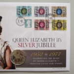 2012 Coin First Day Covers - HM Queen Elizabeth II Silver Jubilee Silver Crown Coin PNC Cover - UK FDC - Right