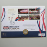 2012 Coin First Day Covers - Memories of London 2012 Olympics Silver Proof £2 Pounds Coin PNC Cover - UK FDC - Face