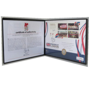 2012 Coin First Day Covers - Memories of London 2012 Olympics Silver Proof £2 Pounds Coin PNC Cover - UK FDC - Front