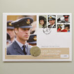 2012 Coin First Day Covers - The Duke of Cambridge 30th Birthday Silver Proof £5 Pounds Coin PNC Cover - Jersey FDC - Face