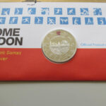 2012 Coin First Day Covers - Welcome to London 2012 Olympics Silver Proof £5 Pounds Coin PNC Cover - UK FDC - Obverse