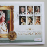 2013 Coin First Day Covers - Coronation Jubilee 60th Anniversary Silver Proof £5 Coin PNC Cover - UK FDC - Right