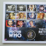 2014 Coin First Day Covers - BBC Doctor Who The Doctor Returns Medal PNC Cover- UK FDC - Left